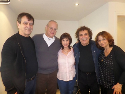 from left to right: Moshik, Yorik,Nurit, Ron Eliran, Gila Hassid